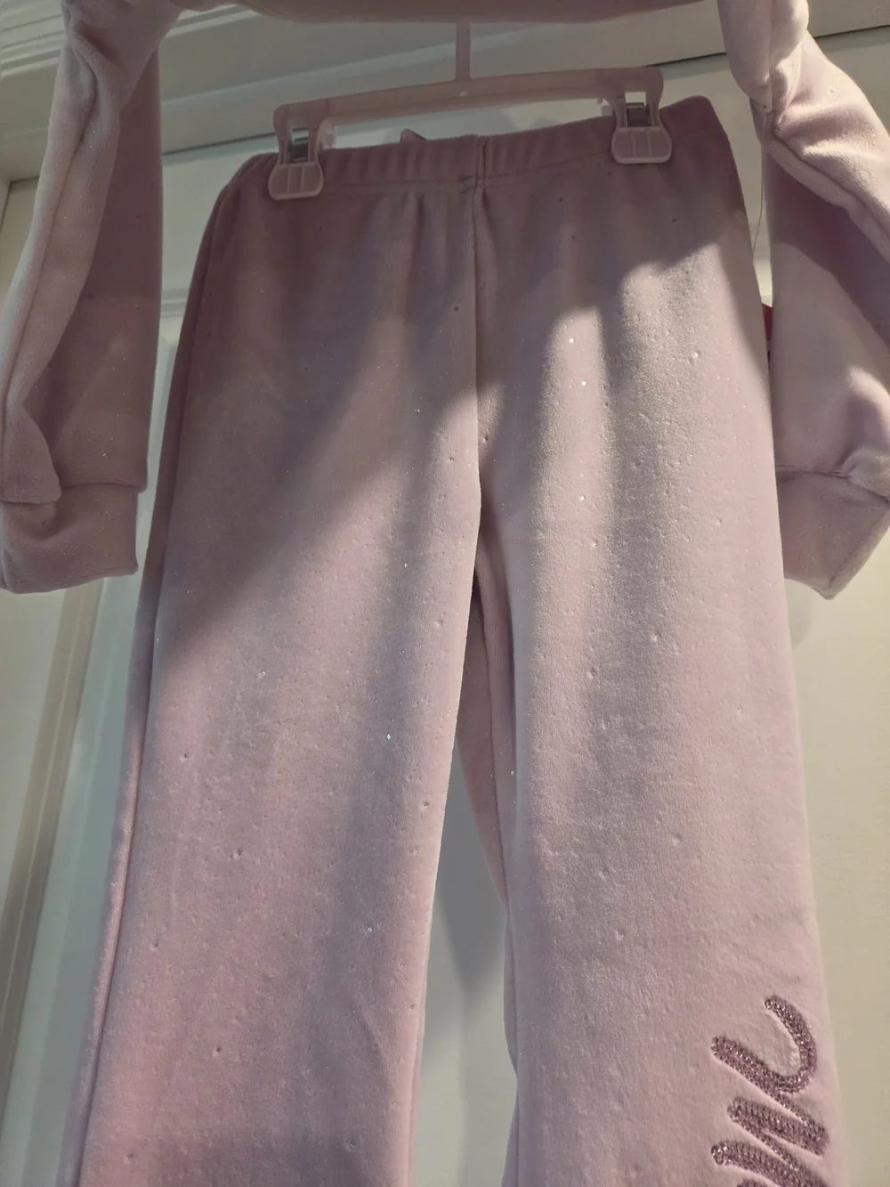 Nwt Disney Minnie Mouse 24 Month Set Purple With Glitter Detail